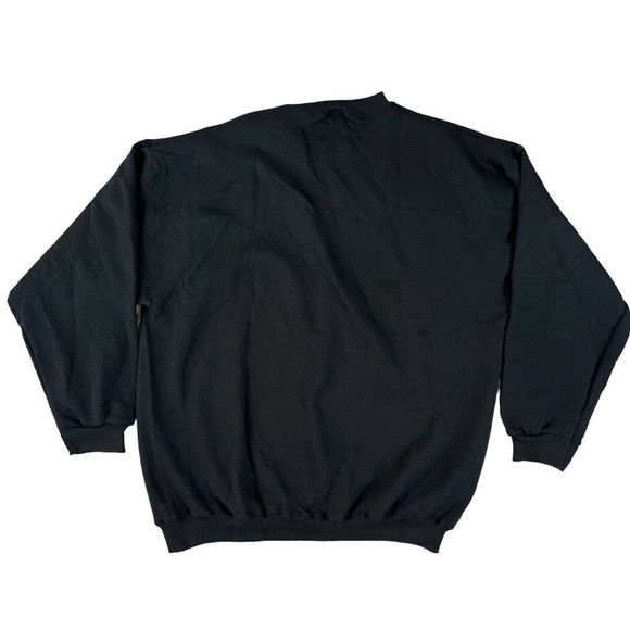 NWT Discus Athletic VTG Black‎ Long Sleeve Crewneck Size 2XL - Picture 3 of 7